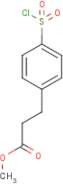Methyl 3-[4-(chlorosulfonyl)phenyl]propionate