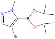 4-Bromo-1-methyl-5-(4,4,5,5-tetramethyl-1,3,2-dioxaborolan-2-yl)-1H-pyrazole