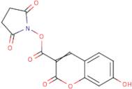 2,5-Dioxopyrrolidin-1-yl 7-hydroxy-2-oxo-2H-chromene-3- carboxylate