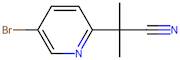 2-(5-Bromopyridin-2-yl)-2-methylpropanenitrile