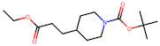 Ethyl 3-(N-BOC-piperidin-4-yl)propioate