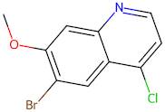 6-Bromo-4-chloro-7-methoxyquinoline