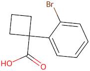 1-(2-Bromophenyl)cyclobutane-1-carboxylic acid