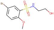 5-Bromo-N-(2-hydroxyethyl)-2-methoxybenzenesulphonamide