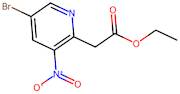 Ethyl 2-(5-bromo-3-nitropyridin-2-yl)acetate