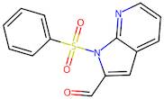 1-(Benzenesulfonyl)-1H-pyrrolo[2,3-b]pyridine-2-carbaldehyde