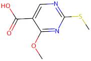 4-Methoxy-2-(methylthio)pyrimidine-5-carboxylic acid