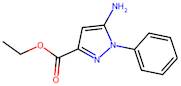 Ethyl 5-amino-1-phenyl-1H-pyrazole-3-carboxylate