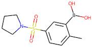 2-Methyl-5-(pyrrolidin-1-ylsulphonyl)benzeneboronic acid