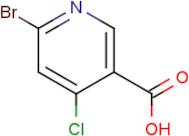 6-Bromo-4-chloronicotinic acid