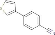 4-(3-Thienyl)benzonitrile