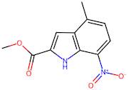 Methyl 4-methyl-7-nitro-1H-indole-2-carboxylate