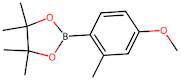 2-(4-Methoxy-2-methylphenyl)-4,4,5,5-tetramethyl-1,3,2-dioxaborolane