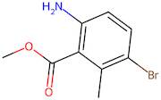 Methyl 6-amino-3-bromo-2-methylbenzoate