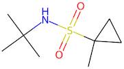 N-(tert-Butyl)-1-methylcyclopropane-1-sulfonamide