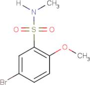 5-Bromo-2-methoxy-N-methylbenzenesulphonamide