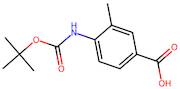 4-((tert-Butoxycarbonyl)amino)-3-methylbenzoic acid