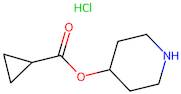 Piperidin-4-yl cyclopropanecarboxylate hydrochloride