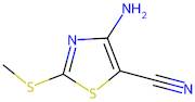 4-Amino-2-(methylthio)thiazole-5-carbonitrile