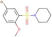 4-Bromo-2-(piperidin-1-ylsulphonyl)anisole