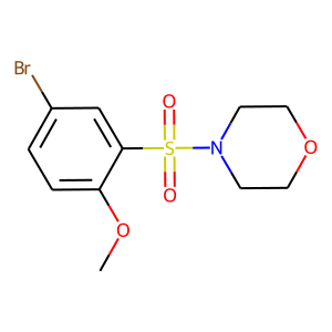 4-Bromo-2-(morpholin-4-ylsulphonyl)anisole