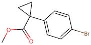 Methyl 1-(4-bromophenyl)cyclopropane-1-carboxylate