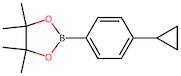 2-(4-Cyclopropylphenyl)-4,4,5,5-tetramethyl-1,3,2-dioxaborolane