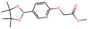 Methyl 2-((5-(4,4,5,5-tetramethyl-1,3,2-dioxaborolan-2-yl)pyridin-2-yl)oxy)acetate