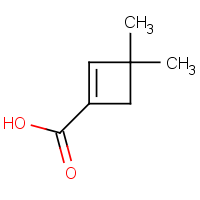 3,3-Dimethylcyclobut-1-ene-1-carboxylic acid