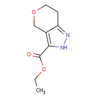 2,4,6,7-Tetrahydro-pyrano[4,3-c]pyrazole-3-carboxylic acid ethyl ester