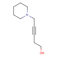 5-(1-Piperidinyl)-3-pentyn-1-ol