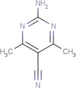 2-Amino-4,6-dimethylpyrimidine-5-carbonitrile