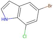 5-Bromo-7-chloro-1H-indole