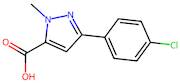 3-(4-Chlorophenyl)-1-methyl-1H-pyrazole-5-carboxylic acid