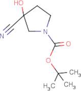 tert-Butyl 3-cyano-3-hydroxypyrrolidine-1-carboxylate