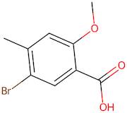 5-Bromo-2-methoxy-4-methylbenzoic acid