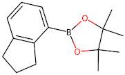 2-(2,3-Dihydro-1H-inden-4-yl)-4,4,5,5-tetramethyl-1,3,2-dioxaborolane