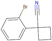 1-(2-Bromophenyl)cyclobutane-1-carbonitrile