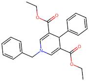 Diethyl 1-benzyl-4-phenyl-1,4-dihydropyridine-3,5-dicarboxylate