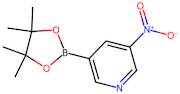 3-Nitro-5-(4,4,5,5-tetramethyl-1,3,2-dioxaborolan-2-yl)pyridine