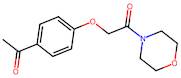 2-(4-Acetylphenoxy)-1-morpholinoethan-1-one