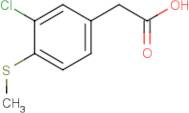 3-Chloro-4-(methylthio)phenylacetic acid