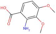 2-Amino-3,4-dimethoxybenzoic acid