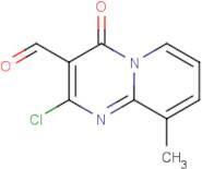 2-Chloro-9-methyl-4-oxo-4H-pyrido[1,2-a]pyrimidine-3-carbaldehyde