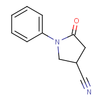 5-Oxo-1-phenylpyrrolidine-3-carbonitrile