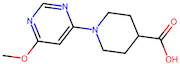 1-(6-Methoxy-pyrimidin-4-yl)-piperidine-4-carboxylic acid