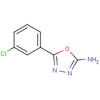 5-(3-Chlorophenyl)-1,3,4-oxadiazol-2-amine