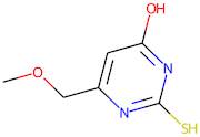 4-Hydroxy-2-mercapto-6-(methoxymethyl)pyrimidine