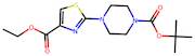 Ethyl 2-(4-(tert-butoxycarbonyl)piperazin-1-yl)thiazole-4-carboxylate