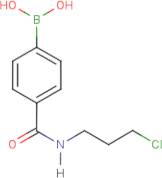 4-(3-Chloropropylcarbamoyl)benzeneboronic acid